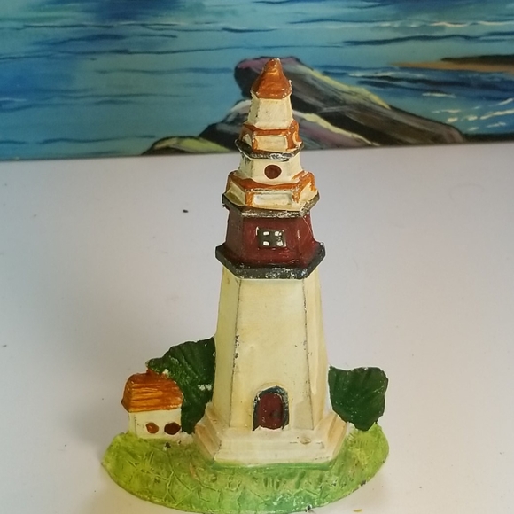 Cast iron light house door stopper or decoration